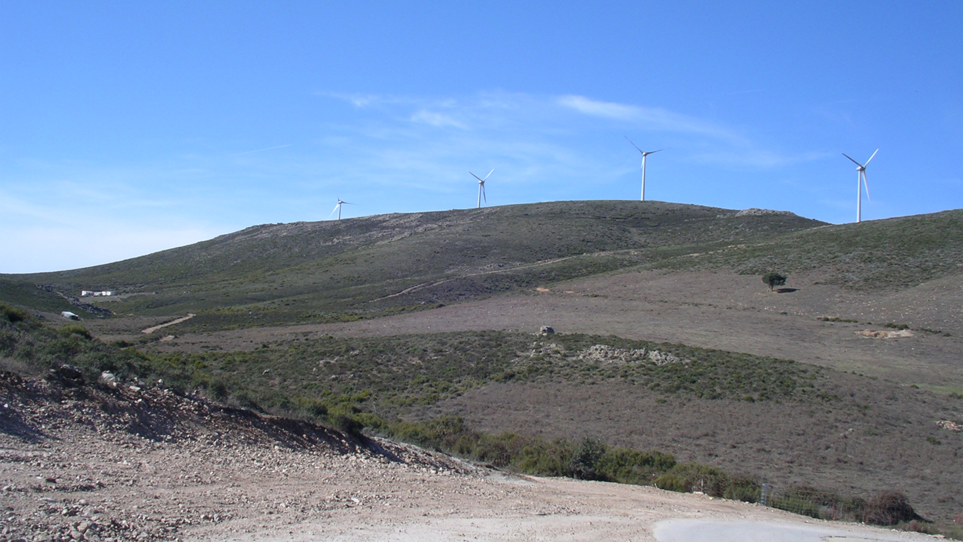 Parco eolico di Buddusò-Alà dei Sardi (SS).